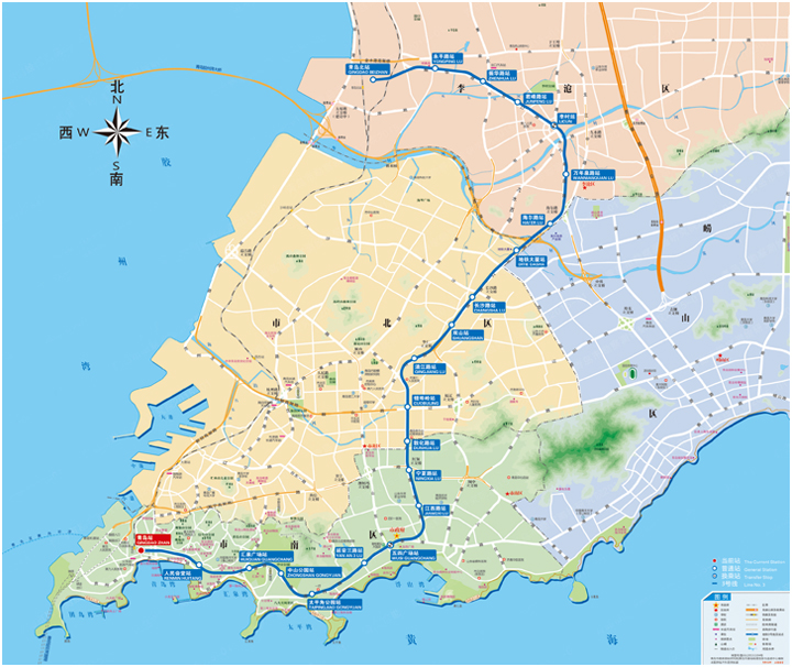 青岛地铁3号线路图最新详解及站点分布概览