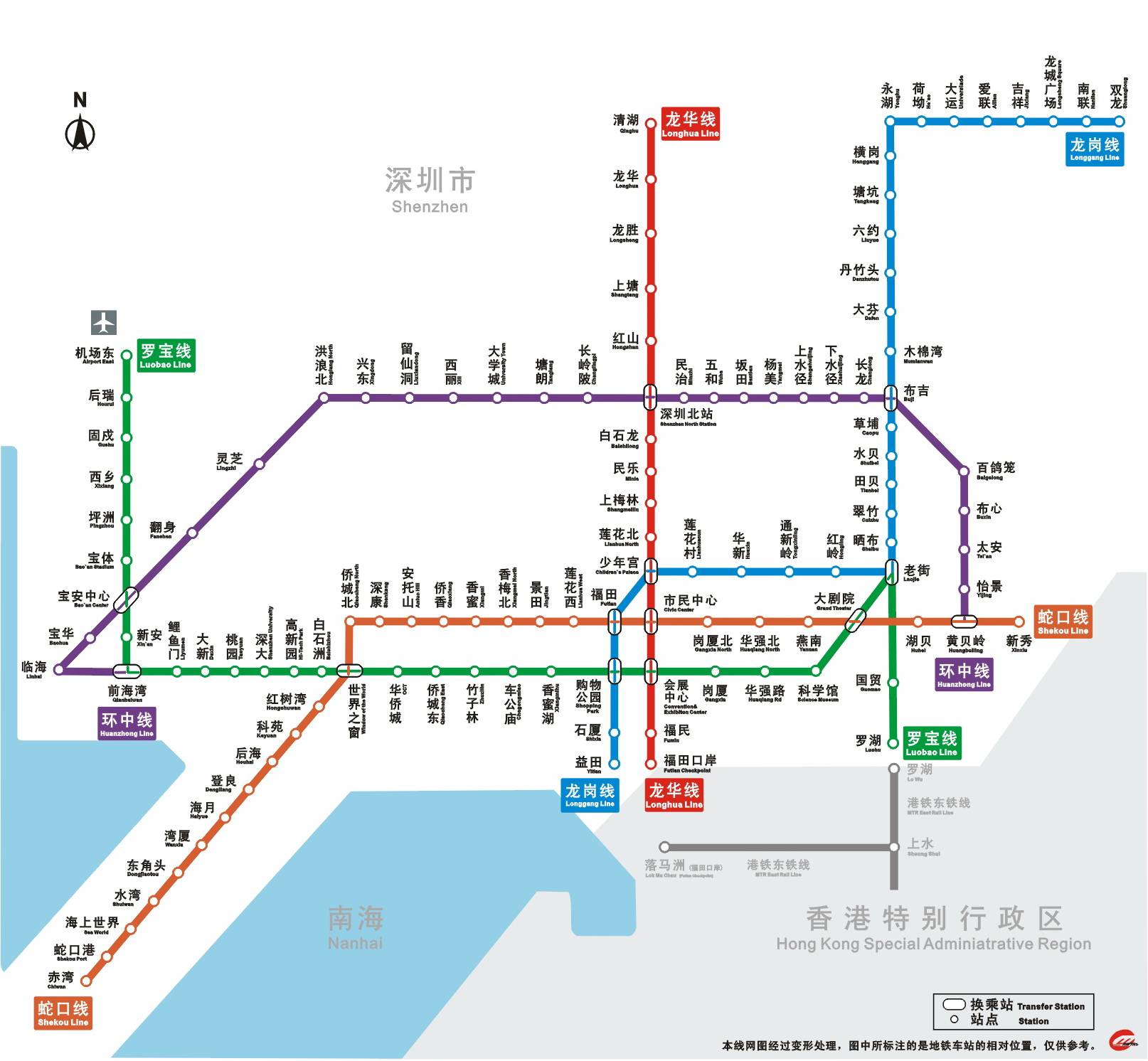 深圳最新地铁线路图，构建现代化城市交通网络