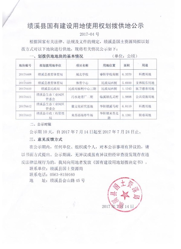 绩溪县自然资源和规划局最新项目概览