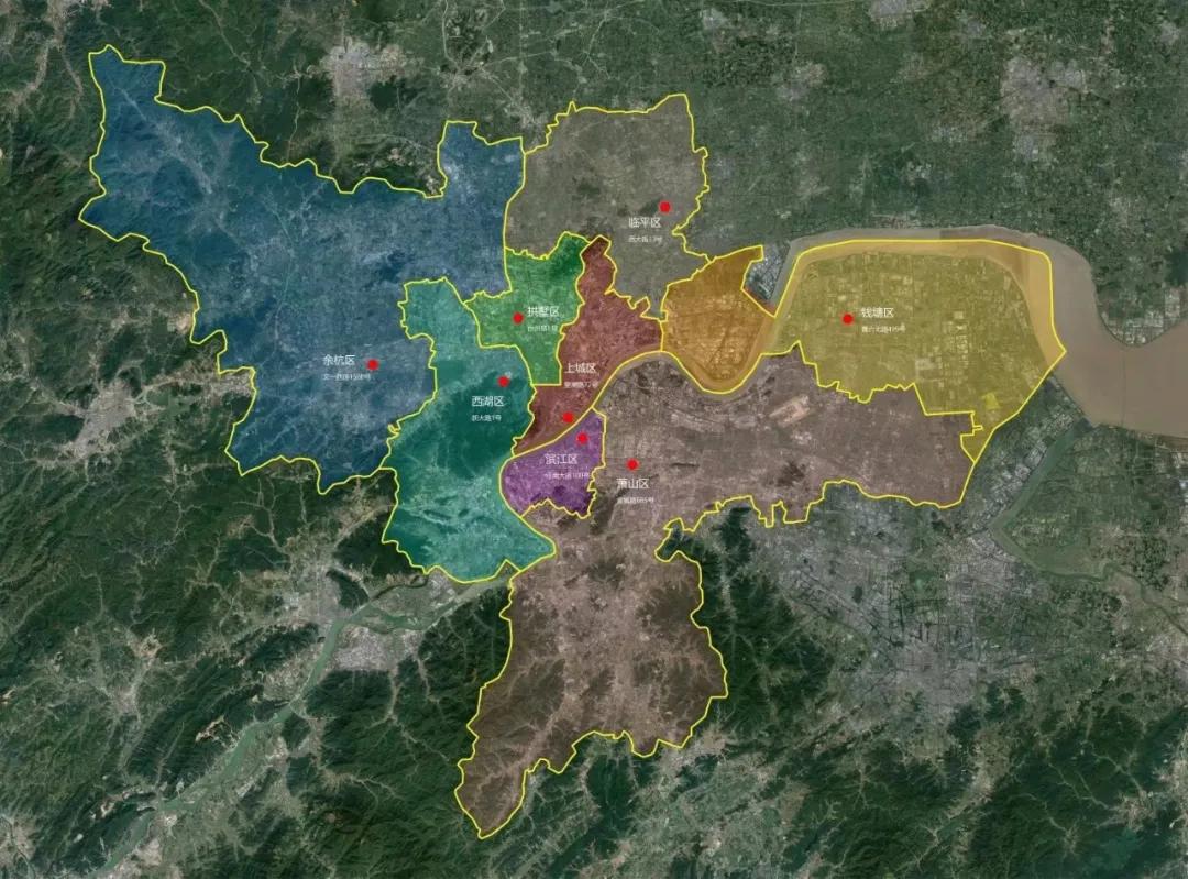 杭州最新地图，揭秘城市全新面貌